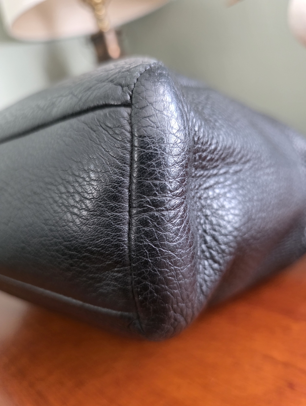 Coach 28095 Kelsey Satchel Black Pebbled Leather Shoulder Bag - Picture 9 of 16